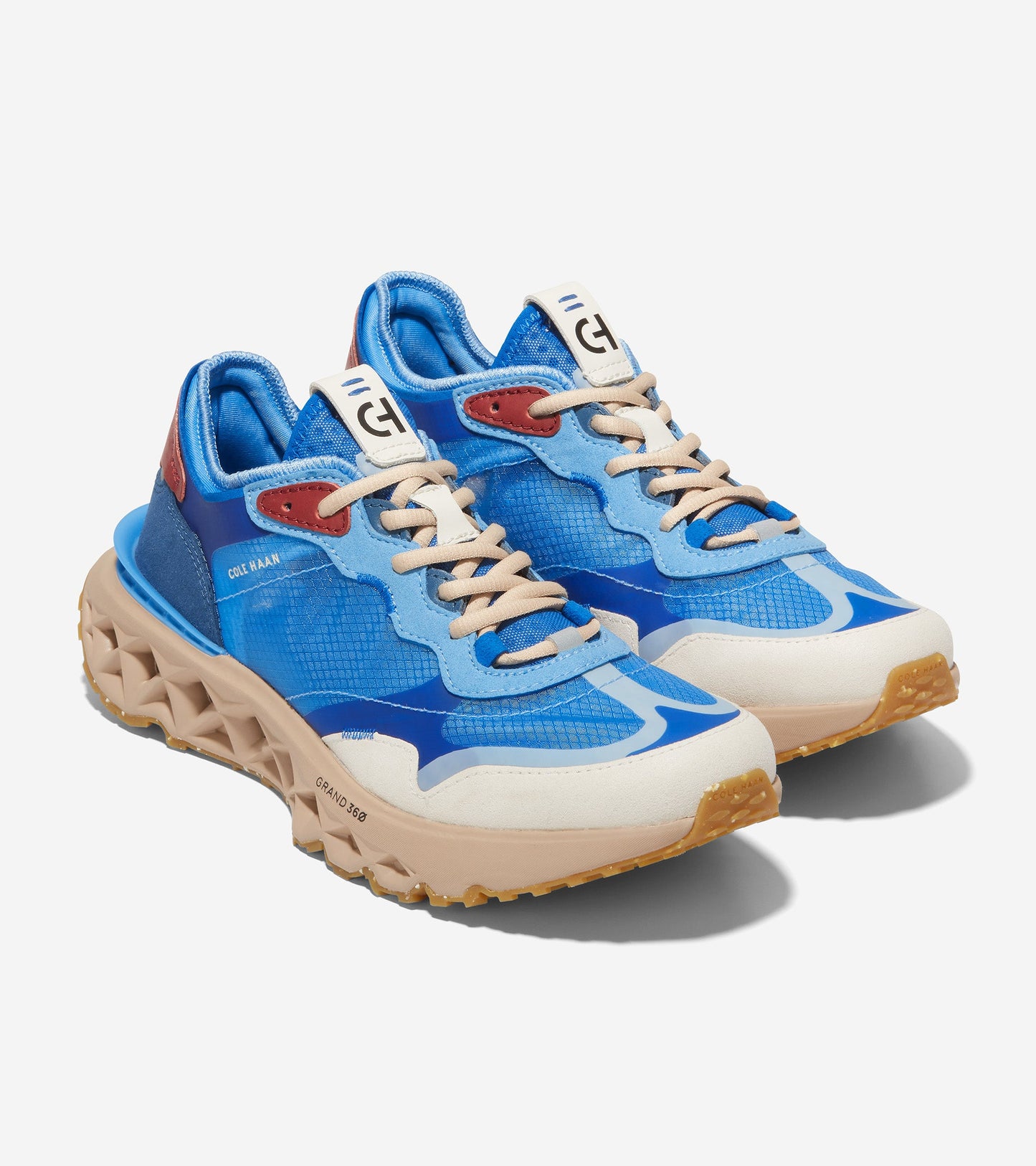 C36571-Men's 5.ZERØGRAND Running Shoe-Lapis Blue-Azure Blue-Sesame
