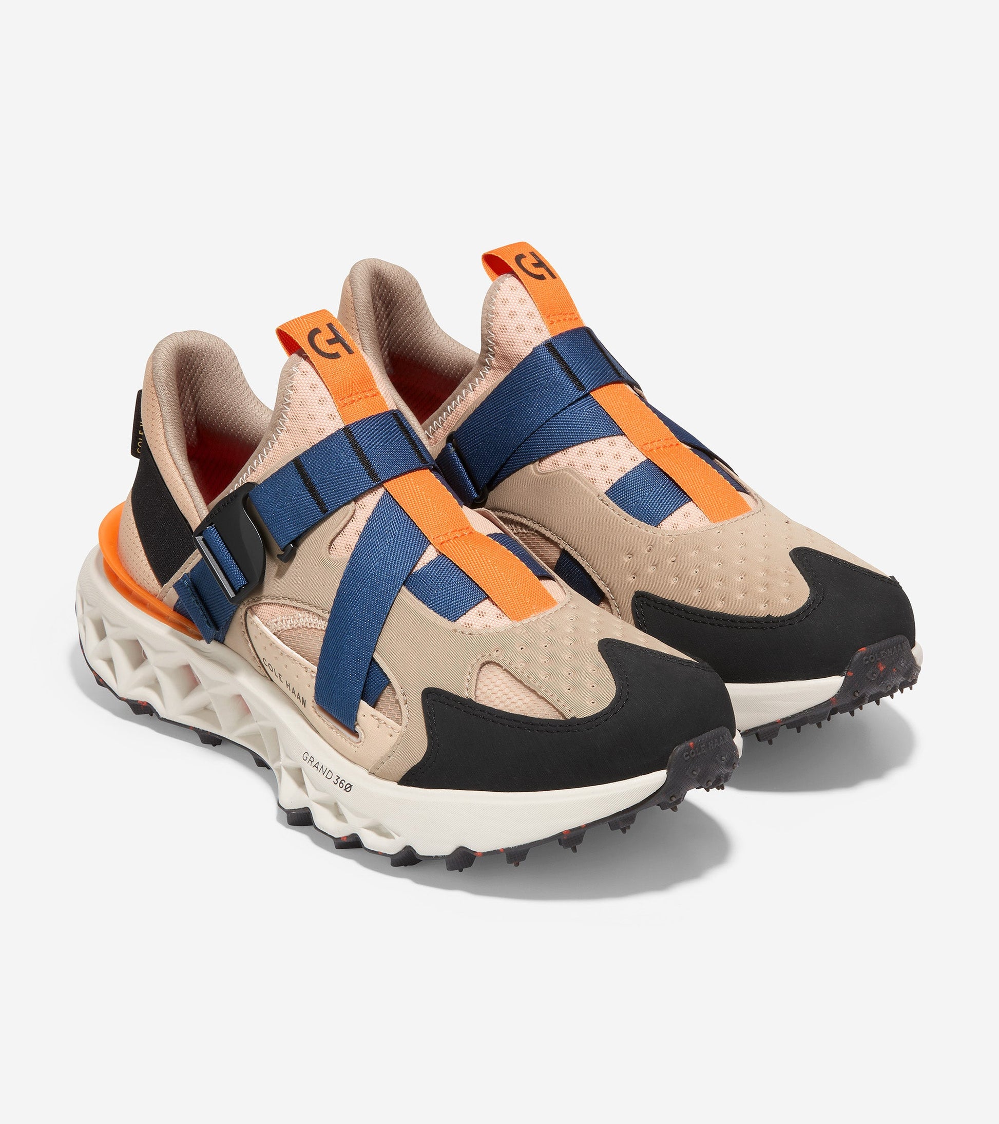 C36596-Men's 5.ZERØGRAND Monk Strap Running Shoe-Dune-Sesame-Silver Birch