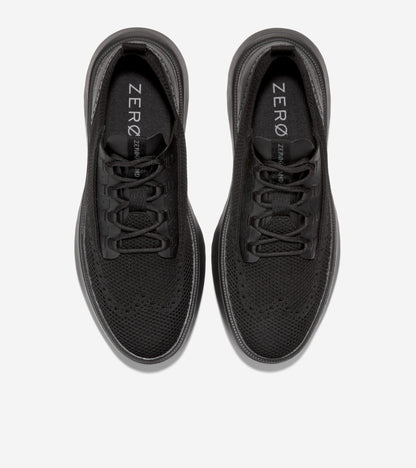 Men's ZERØGRAND Work From Anywhere Oxford-C36617-Black/Black