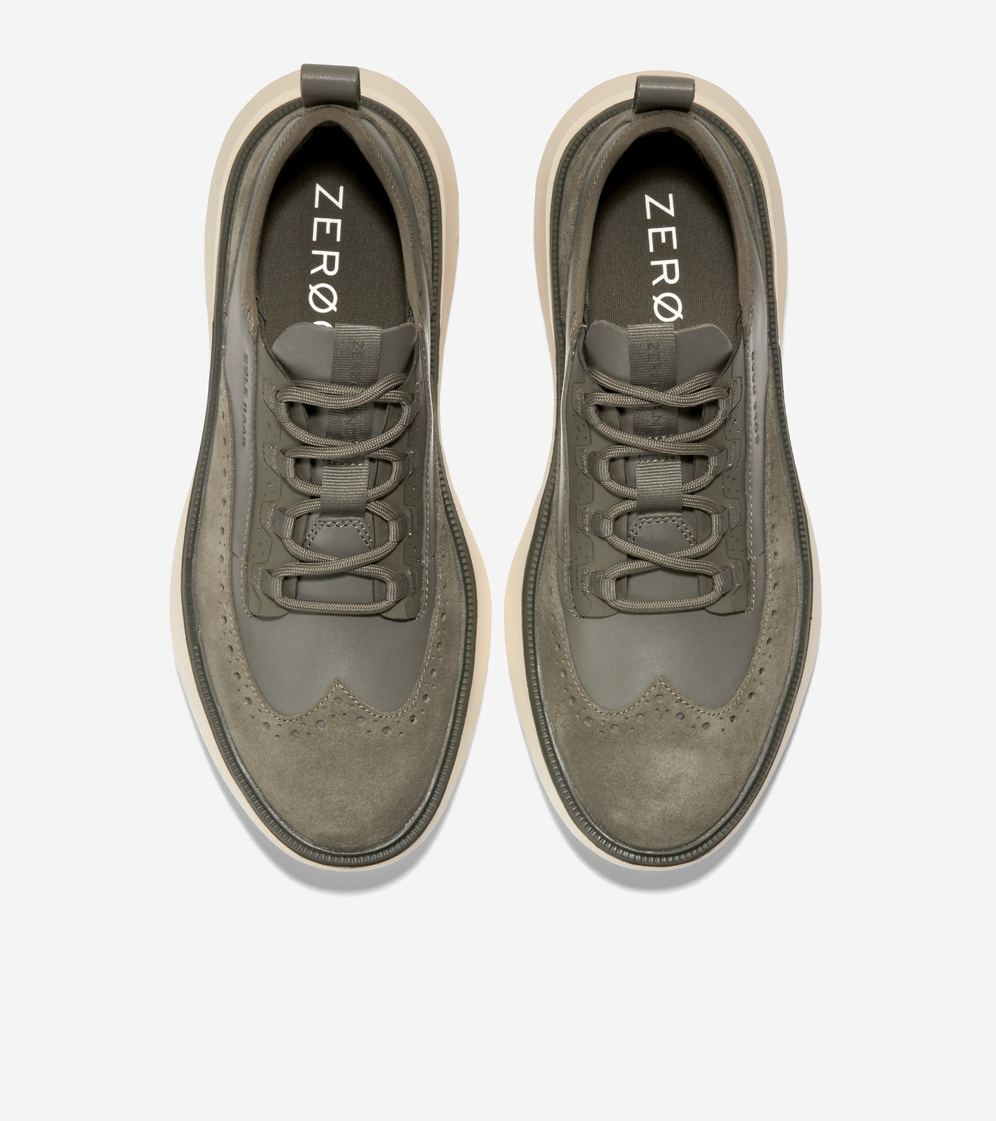 c36816-Men's ZERØGRAND Work From Anywhere Oxford-Tea Leaf-Ivory