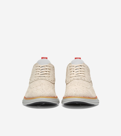 c37150-Men's Cole Haan x STAPLE ØriginalGrand Ultra Wingtip Oxford-Nimbus Cloud-Rose-Blue Fox