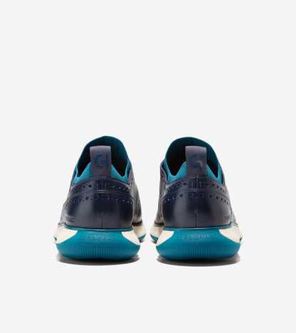 C37211-Men's 4.ZERØGRAND Oxford-Navy Blazer-Moroccan Blue