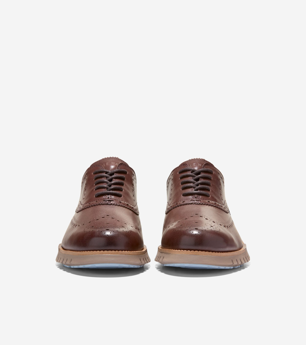 Men's ZERØGRAND Remastered Wingtip Oxfords - Style C45383 - Angle B