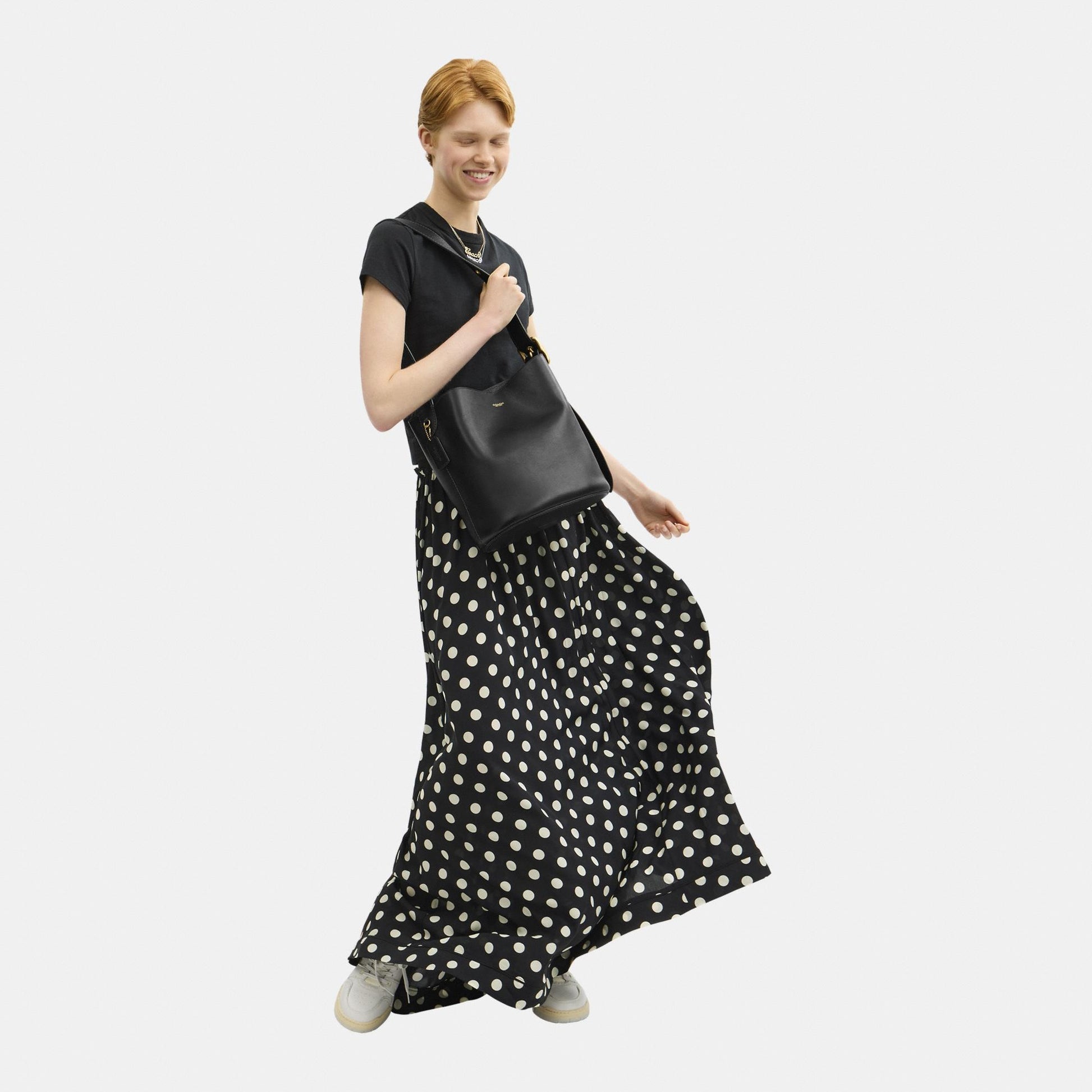 CCC23-Bleecker Bucket Bag-B4/Black