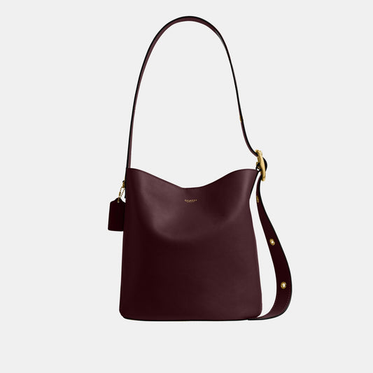 CCC23-Bleecker Bucket Bag-B4/Merlot
