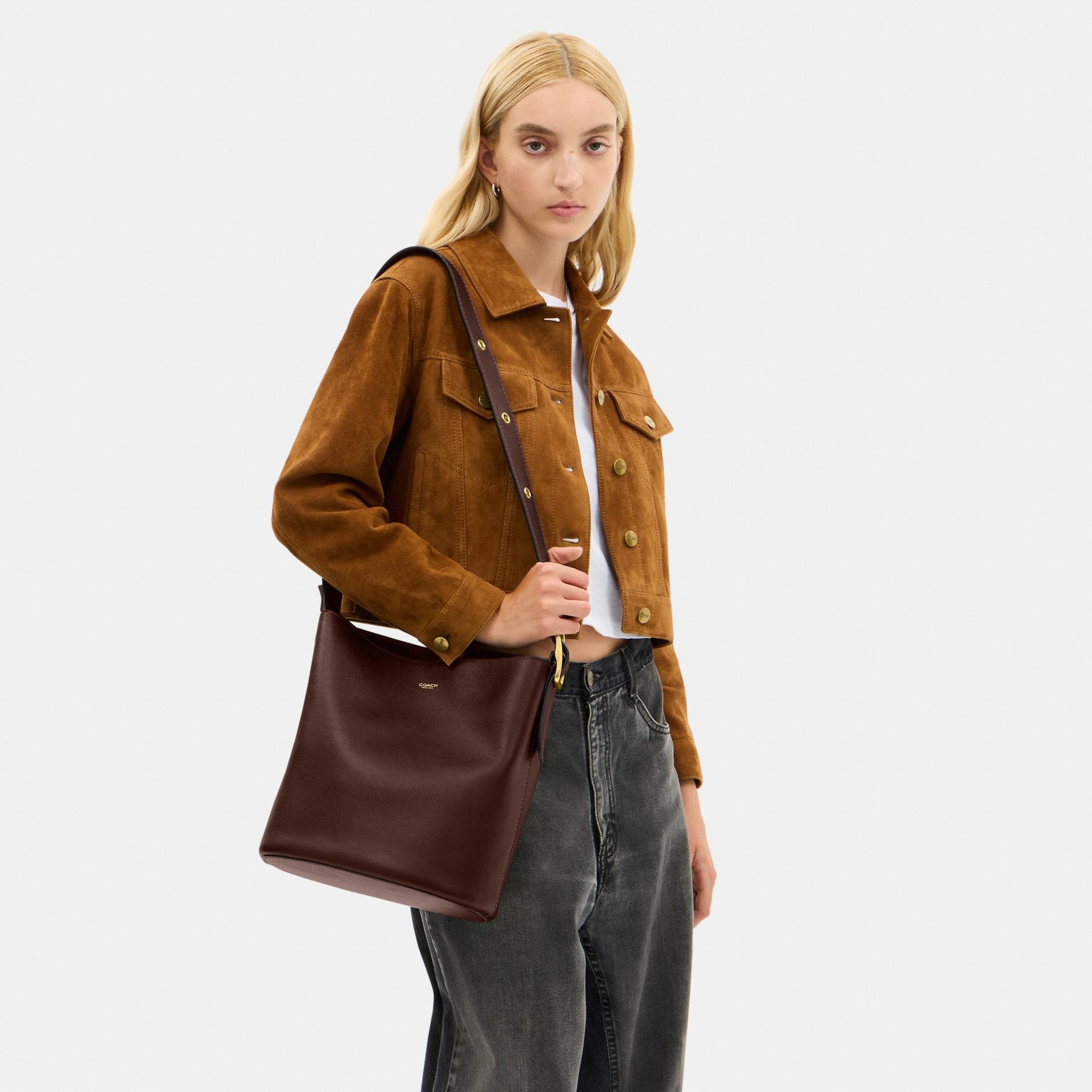 CCC23-Bleecker Bucket Bag-B4/Maple