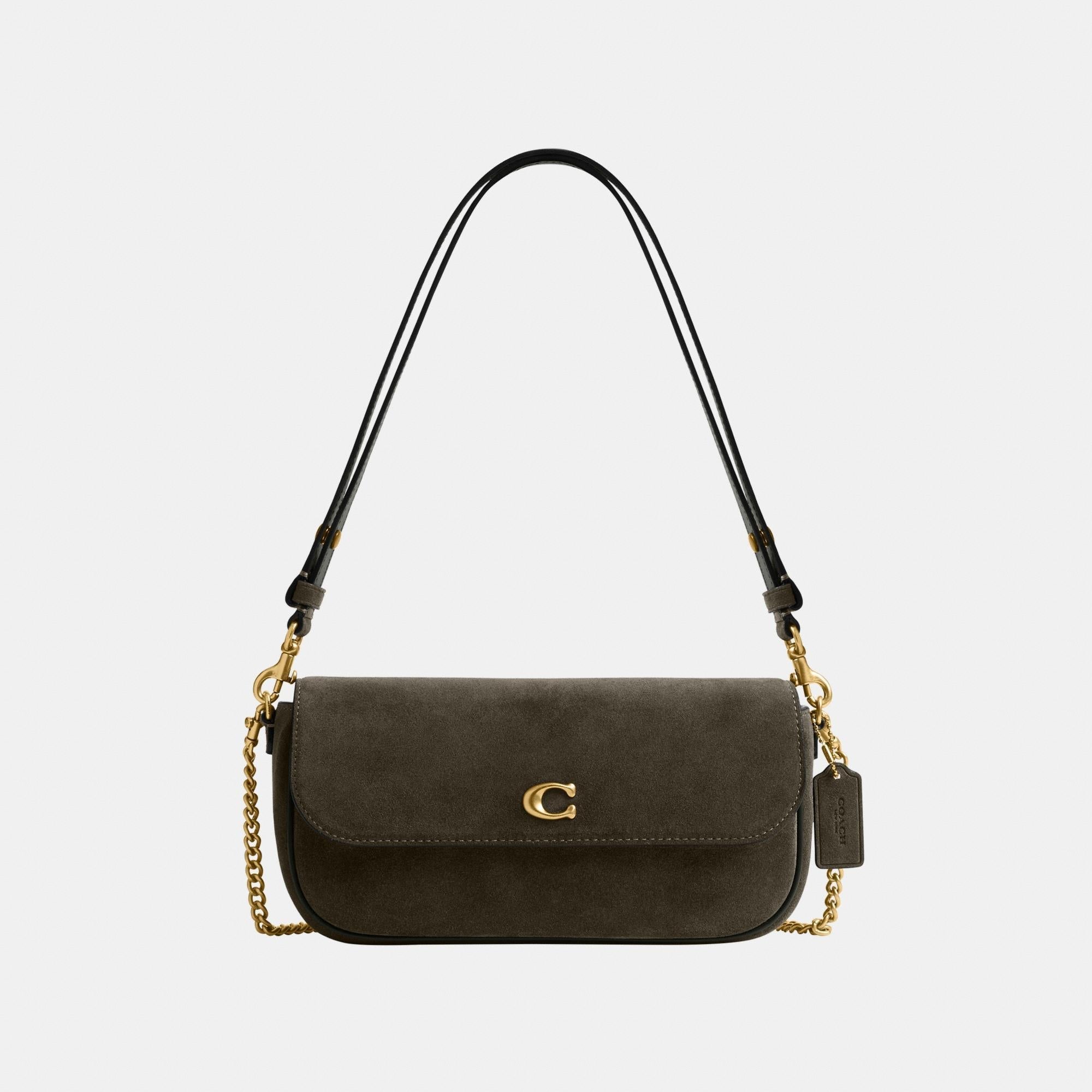 CCD07-Brook Flap Chain Bag-B4/Olive