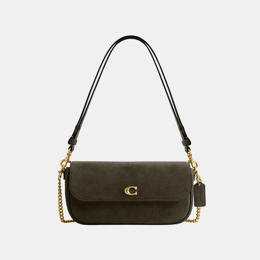CCD07-Brook Flap Chain Bag-B4/Olive