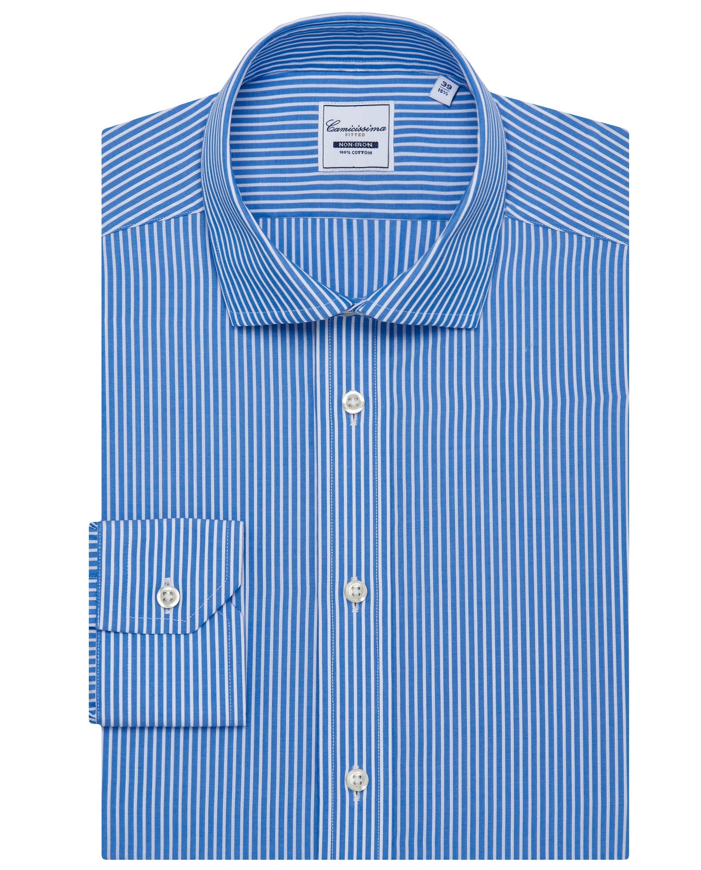Fancy Non-Iron Striped Shirt, French