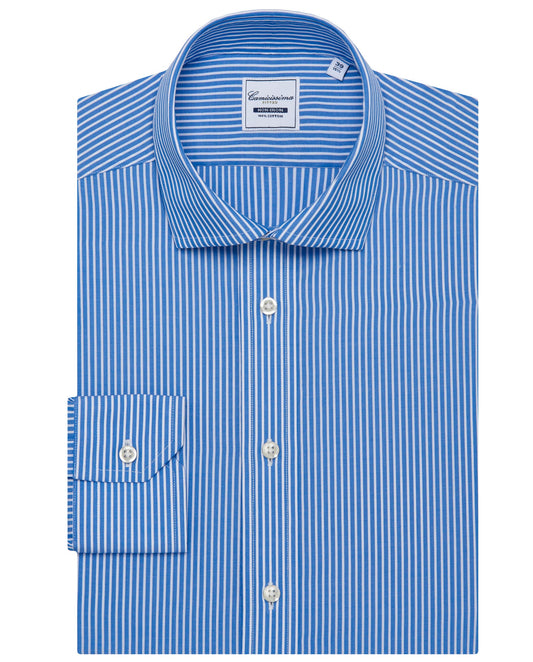 Fancy Non-Iron Striped Shirt, French