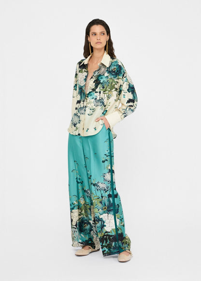 CF5301TS555M971642-azure blue with flowers