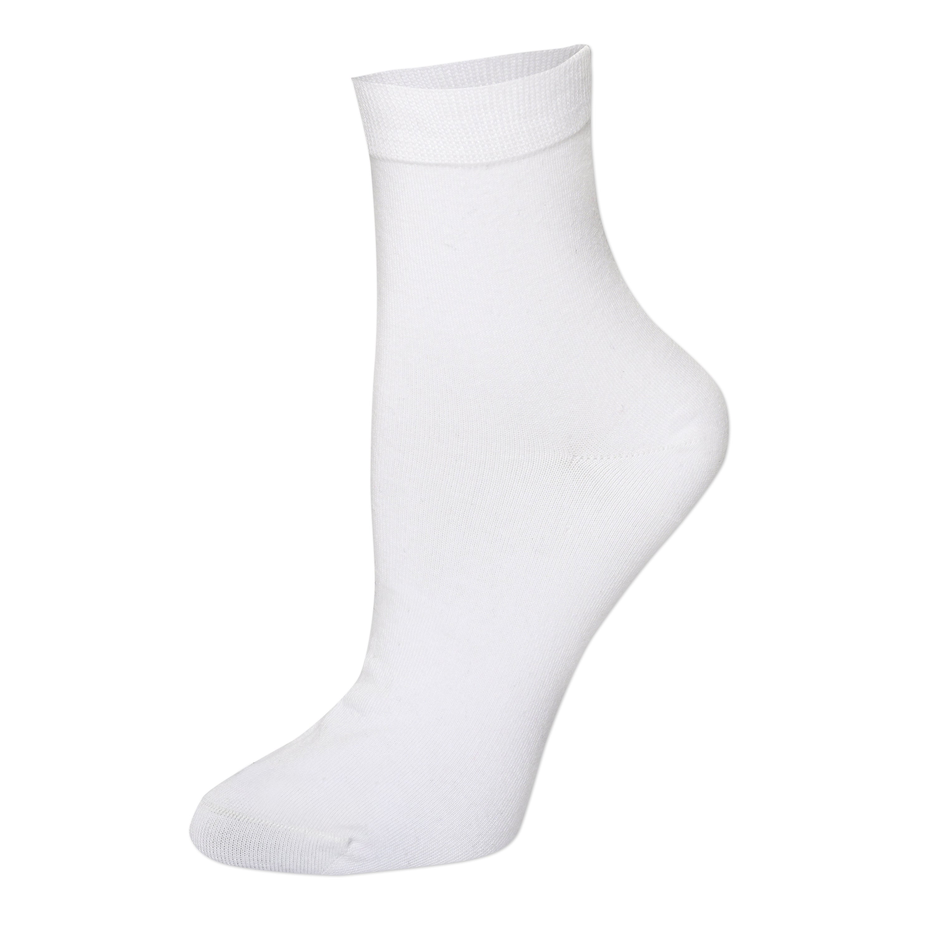 CHW223CR03002-2Pk Solid Short Crew-White