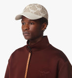 MECFSMM01I9001-Classic Cap in Lauretos Denim Jacquard|OATMEAL