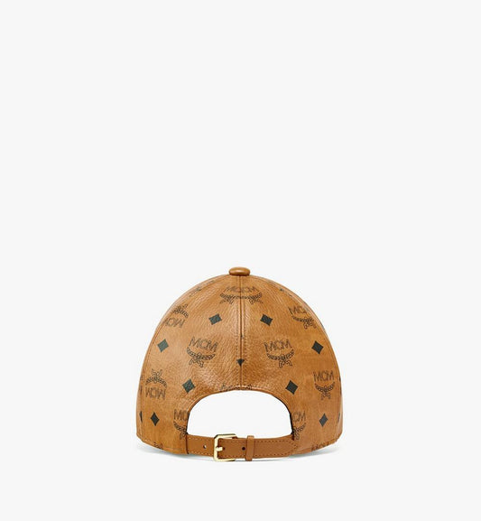 MECBAMM01CO001-Classic Cap in Visetos|COGNAC