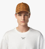 MECBAMM01CO001-Classic Cap in Visetos|COGNAC