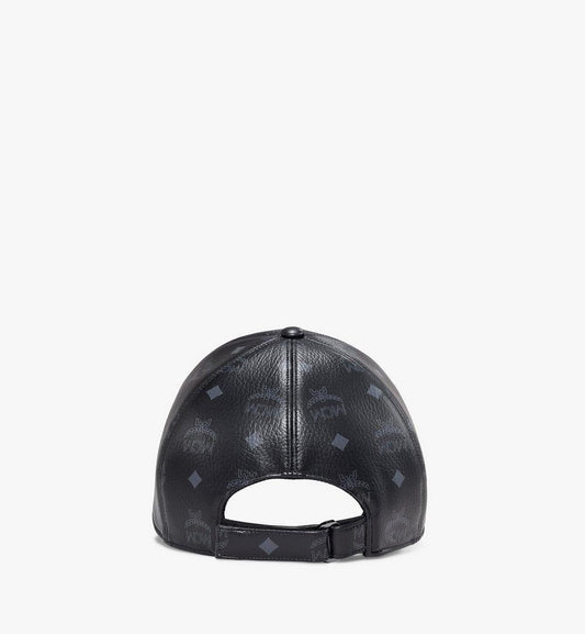 MECBAMM01BK001-Classic Cap in Visetos|BLACK