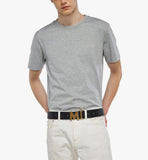 MXBAAVI03BK001-Claus M Reversible Belt 1.75" in Visetos|BLACK/GOLD