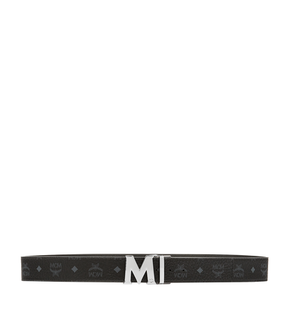MXBAAVI01BK001-Claus M Reversible Belt 1.75" in Visetos|BLACK