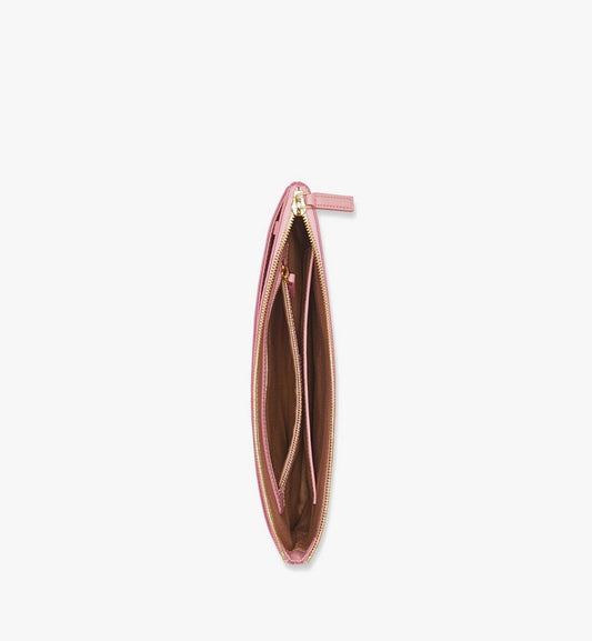 MYZAAVI02PZ001-Crossbody Pouch in Visetos Original|SOFT PINK