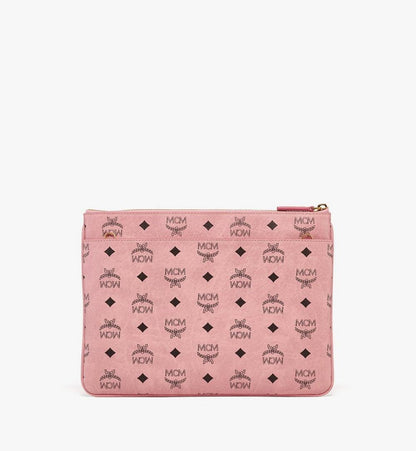 MYZAAVI02PZ001-Crossbody Pouch in Visetos Original|SOFT PINK