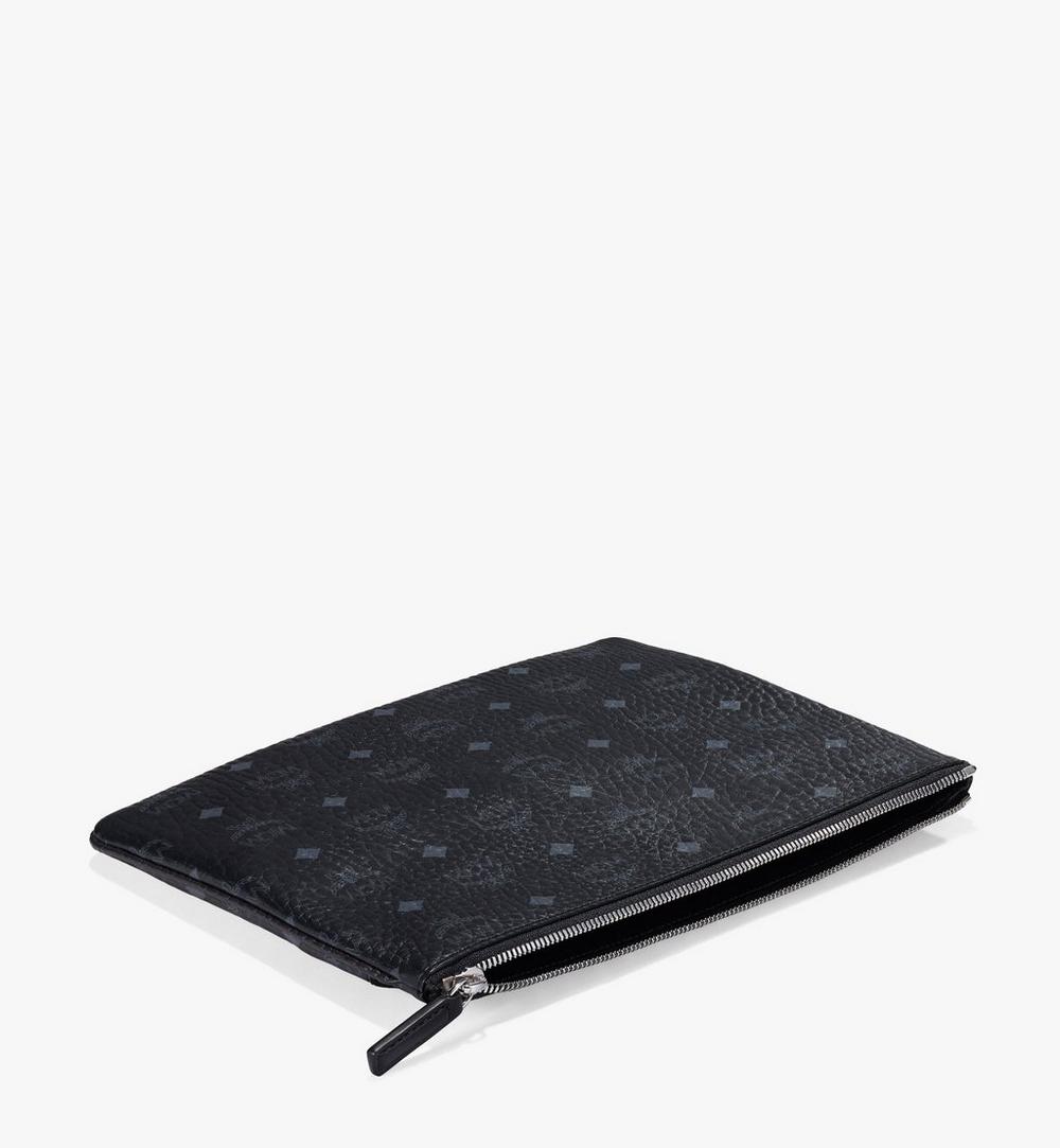 MYZAAVI02BK001-Crossbody Pouch in Visetos Original|BLACK