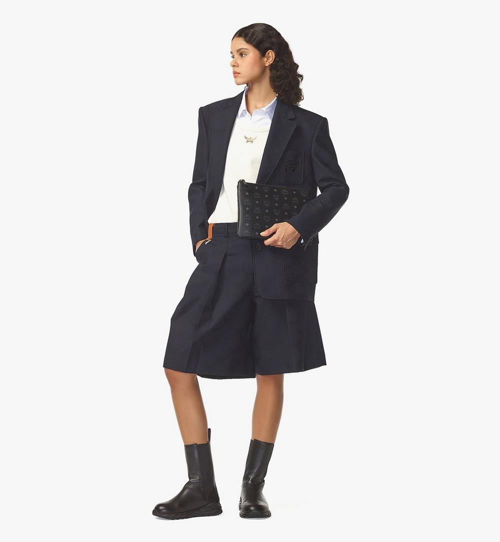 MYZAAVI02BK001-Crossbody Pouch in Visetos Original|BLACK