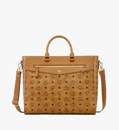 MMTFAAK01CO001-DIAMOND VI TOTE LRG CO, ONE SIZE|COGNAC
