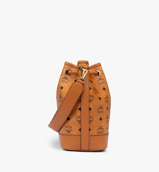 MWDESDU03CO001-Dessau Drawstring Bag in Visetos|COGNAC