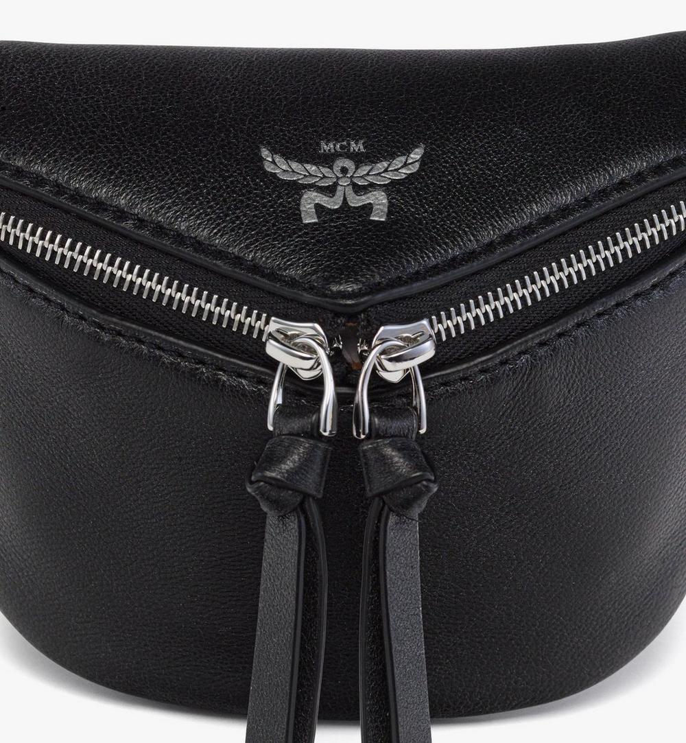 MWZGSAK01BK001-Diamant 3D Belt Bag in Galactic Gala Lamb Leather|BLACK