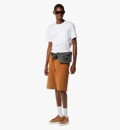 MWZGSAK01BK001-Diamant 3D Belt Bag in Galactic Gala Lamb Leather|BLACK