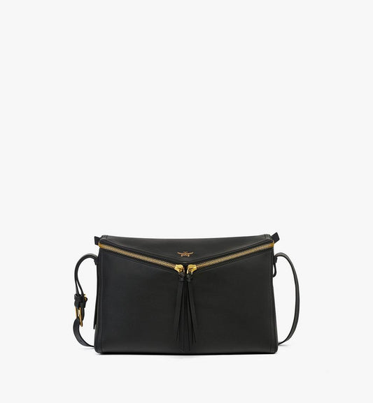 MWSFSAK01BK001-Diamant 3D Shoulder Bag in Calf Leather|BLACK