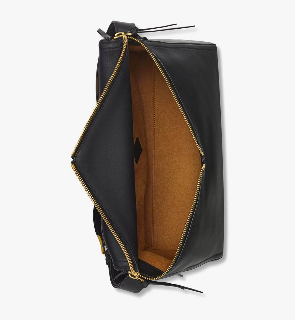 MWSFSAK01BK001-Diamant 3D Shoulder Bag in Calf Leather|BLACK