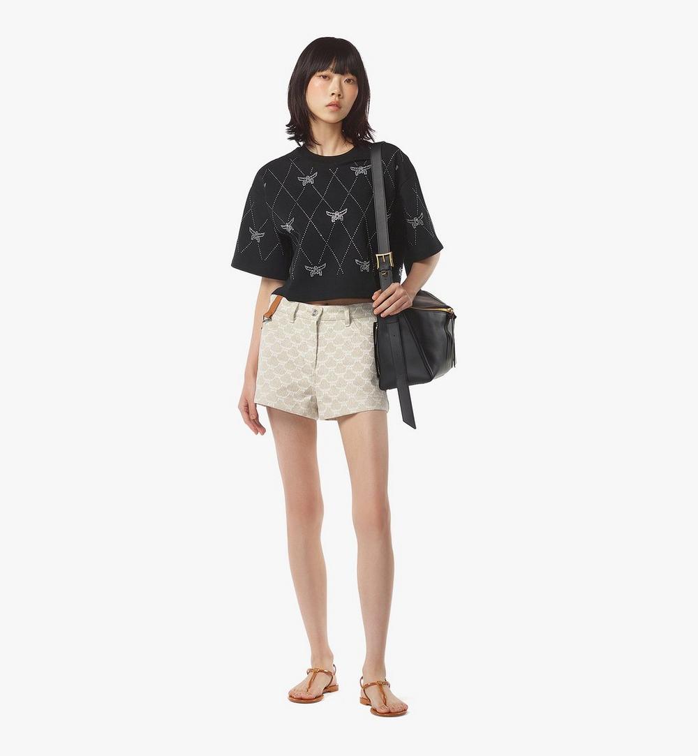 MWSFSAK01BK001-Diamant 3D Shoulder Bag in Calf Leather|BLACK