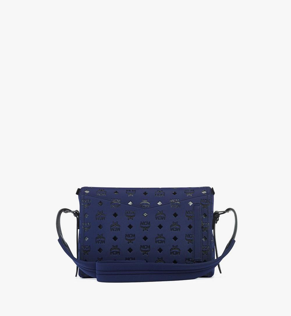 MWSFSAK04VC001-Diamant 3D Shoulder Bag in Monogram Neoprene|NAVY BLAZER