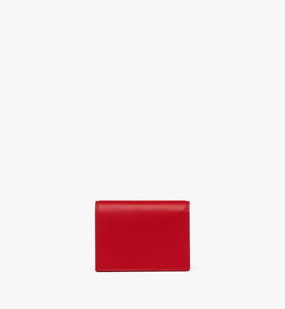 MYSEAAK01XC001-Diamond Wallet in Calf Leather|CANDY RED