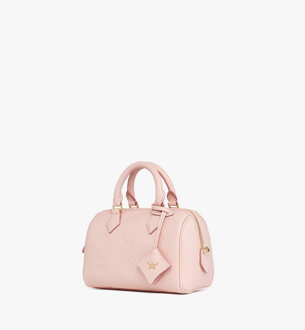 MWBGSEA03QA001-Ella Boston Bag in Maxi Monogram Leather|LOTUS