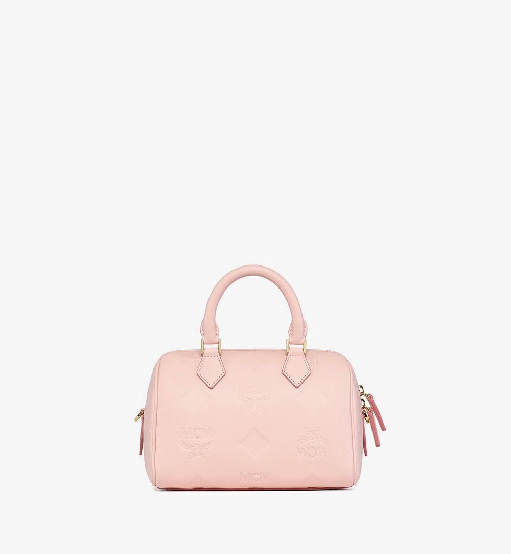 MWBGSEA03QA001-Ella Boston Bag in Maxi Monogram Leather|LOTUS