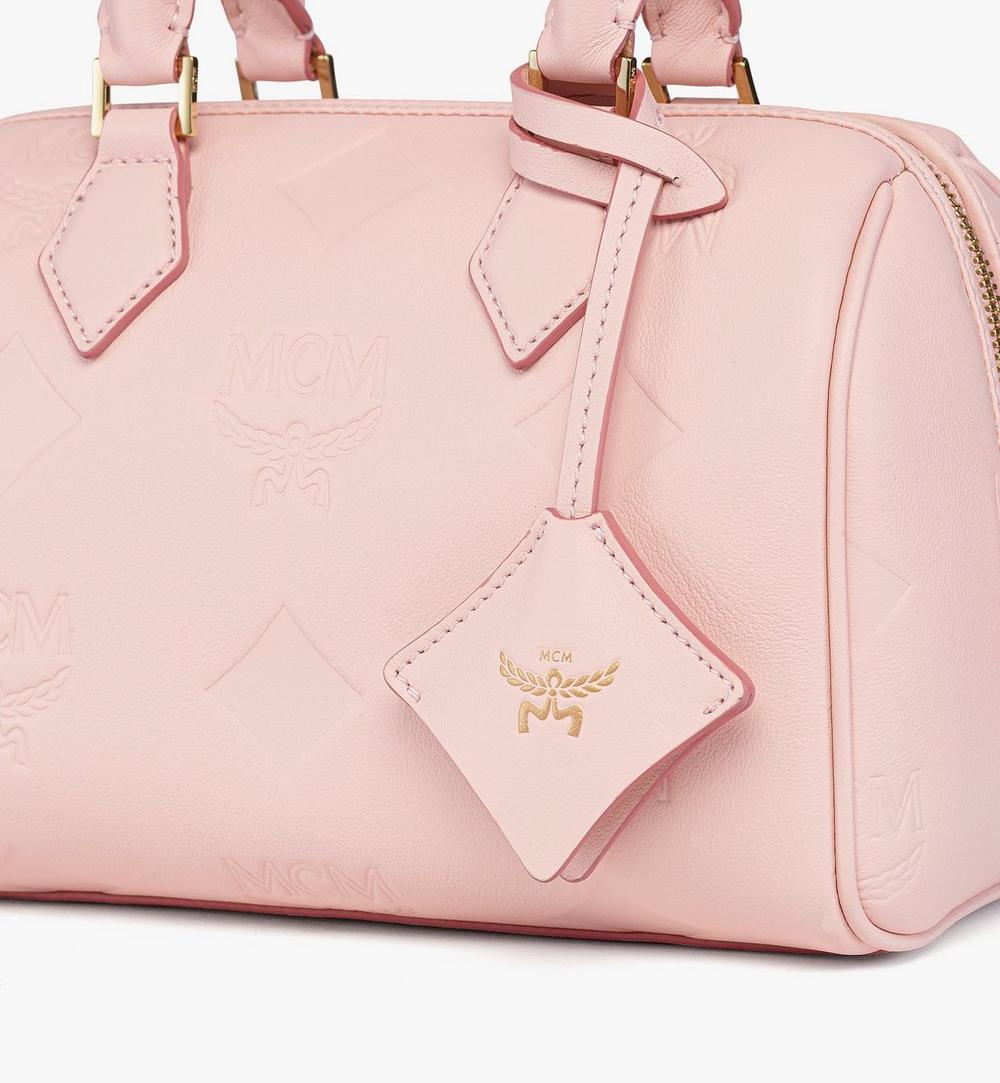 MWBGSEA03QA001-Ella Boston Bag in Maxi Monogram Leather|LOTUS