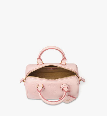 MWBGSEA03QA001-Ella Boston Bag in Maxi Monogram Leather|LOTUS
