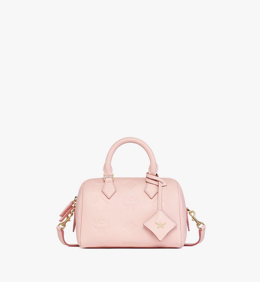 MWBGSEA03QA001-Ella Boston Bag in Maxi Monogram Leather|LOTUS