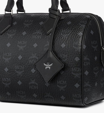 MWBGSEA01BK001-Ella Boston Bag in Visetos|