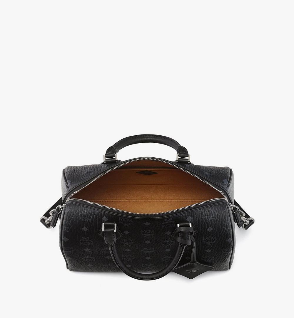 MWBGSEA01BK001-Ella Boston Bag in Visetos|