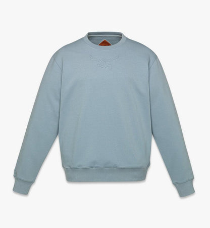 MHAESBC01L800L-Essential Laurel Ponte Sweatshirt|DELLA ROBBIA BLUE