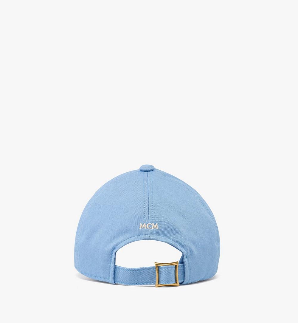 MECFSBC01L8001-Essential Logo Cap in Cotton Twill|DELLA ROBBIA BLUE