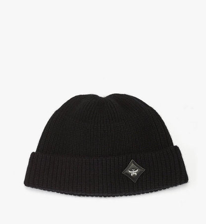MEHFSBC01BK001-Essential Wool Beanie|BLACK
