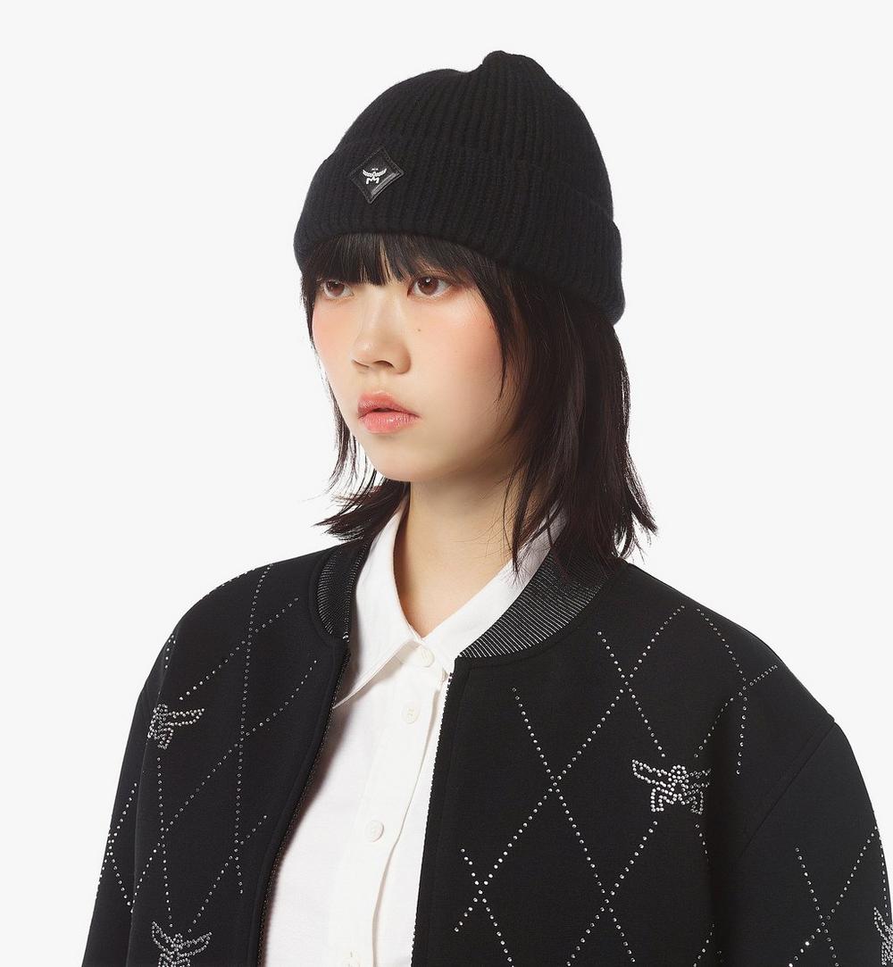 MEHFSBC01BK001-Essential Wool Beanie|BLACK