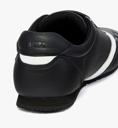 MESGSAP02BK038-Federlite Lo Slip-On Sneakers in Quilted Leather|