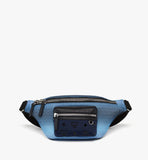 MMZFSFI041A001-Fursten Belt Bag in Gradation Mesh and Monogram Neoprene|SURF BLUE