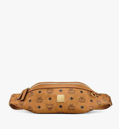 MMZAAFI01CO001-Fursten Belt Bag in Visetos|COGNAC