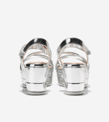 w27009-Women's Grand Ambition Addison Flatform Wedge-Silver Specchio